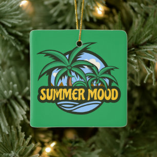 Sommerstimmung Keramikornament