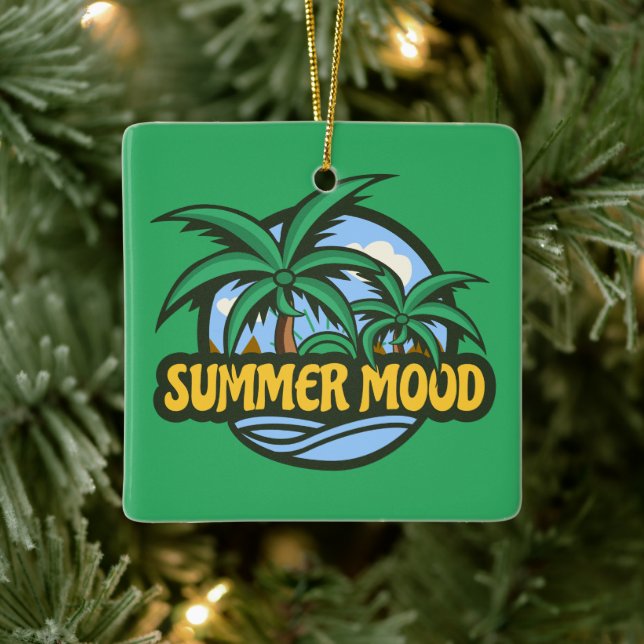 Sommerstimmung Keramikornament (Baum)