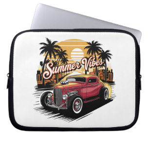 Sommerstimmung Klassiker Auto Laptopschutzhülle