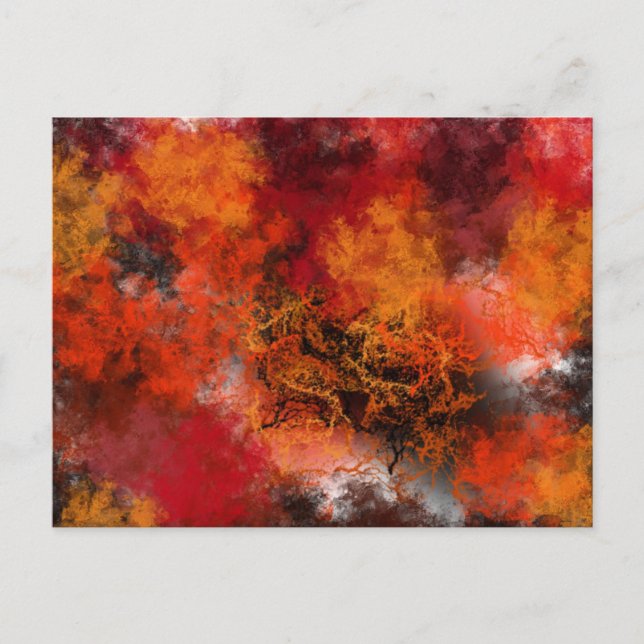 SOMMERSTORMKLOUEN 1 POSTKARTE (Vorderseite)