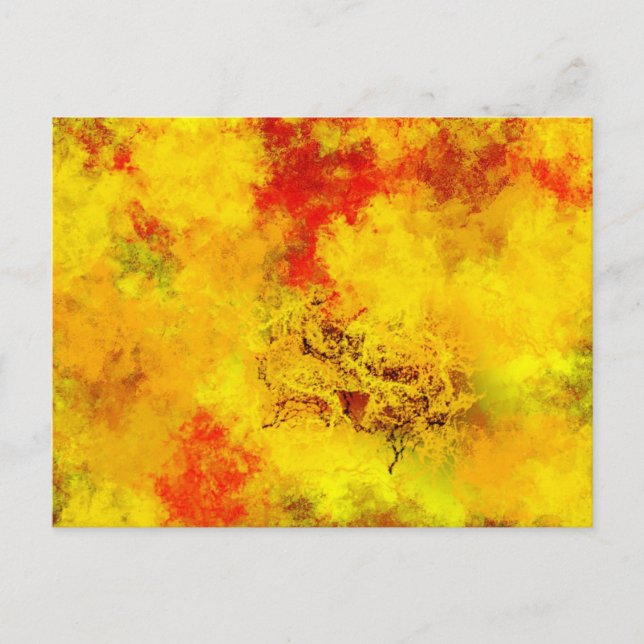 SOMMERSTORMKLOUEN 2 POSTKARTE (Vorderseite)