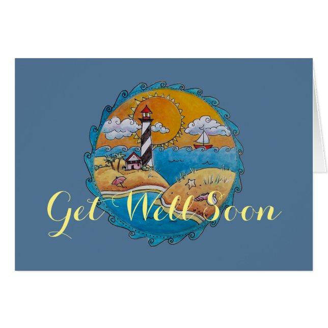 Sommerstrand Spaß an der sonnigen Küste (Vorderseite (Horizontal))