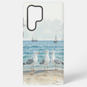 Sommerstrand Szene Ozean Meer See Strand Wasser  Samsung Galaxy Hülle