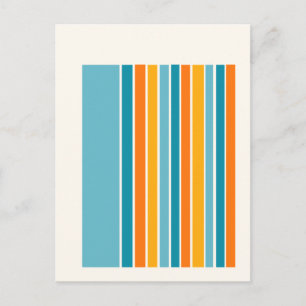 Sommerstreifen postkarte