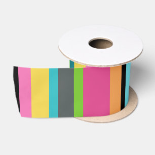 Sommerstreifen Satinband