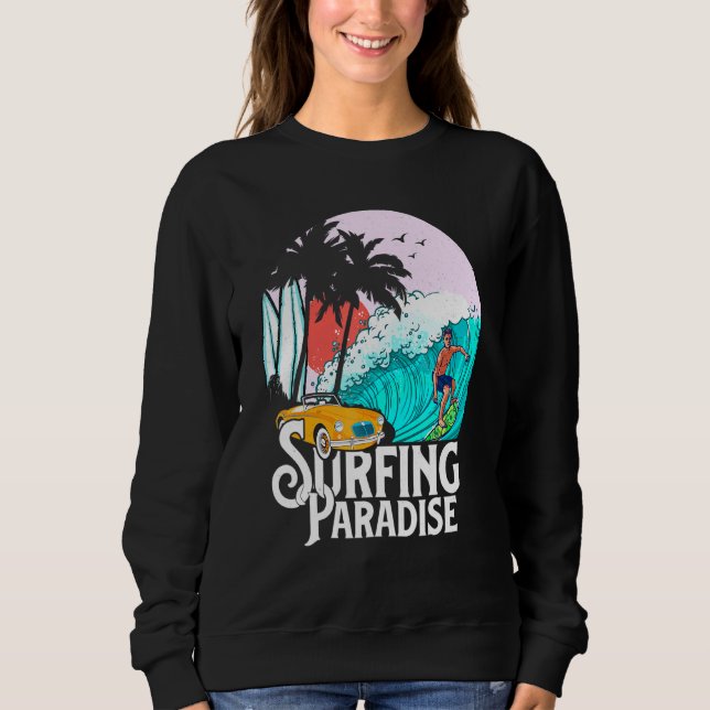 Sommersurfparadies Sweatshirt (Vorderseite)