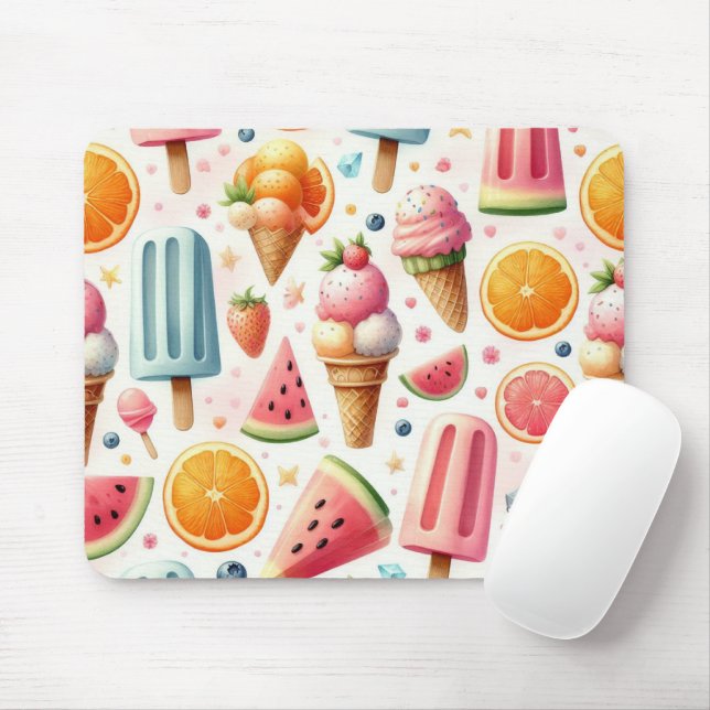 Sommersüße Flucht Mousepad (Mit Mouse)