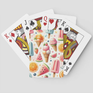Sommersüße Flucht Spielkarten