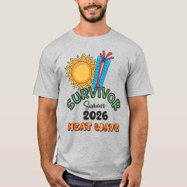 Sommert 26 Hitzewelle Herren Basic T-Shirt