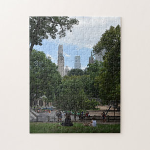 Sommertag im Central Park New York City NYC Foto