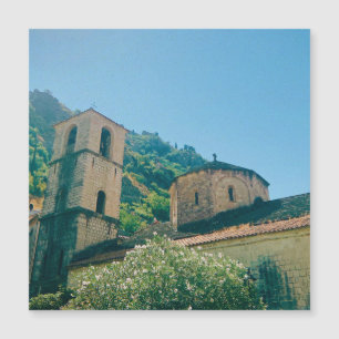 Sommertag in Kotor - Montenegro Magnetkarte