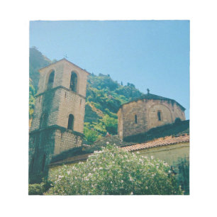 Sommertag in Kotor - Montenegro Notizblock