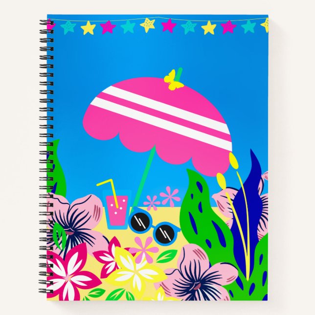 Sommertag Notizbuch (Vorderseite)