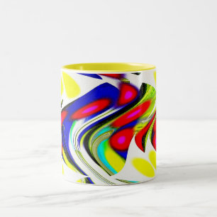 Sommertage Zweifarbige Tasse