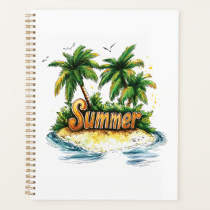 Sommertext - tropische Sommerinsel Planer