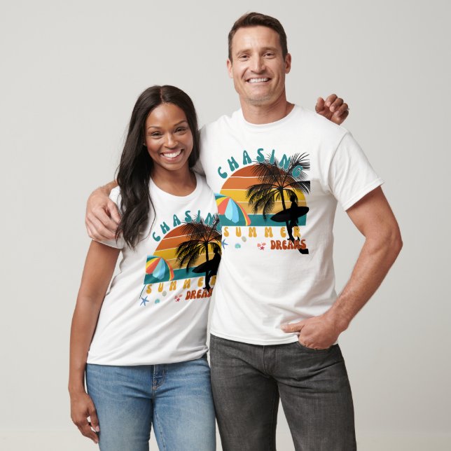 Sommertraum-Urlaub nachjagen T-Shirt (Unisex)