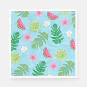 Sommertropisches Party Serviette