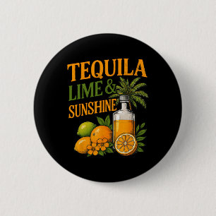 Sommerurlaub Ferien Strand Tequila Button