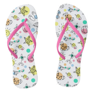 SOMMERURLAUB FUN PATTER FLIP FLOPS