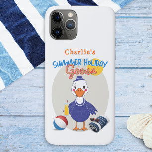 Sommerurlaub Gans Spaß Retro Personalisiert Case-Mate iPhone Hülle