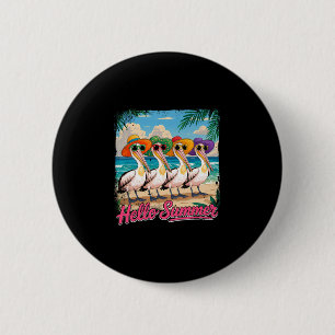 Sommerurlaub Kostüm Gruppe Pelikane Singles On Button