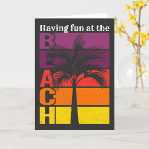 Sommerurlaub mit Spaß im Retro Beach Karte