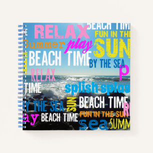 Sommerurlaub Notizbuch