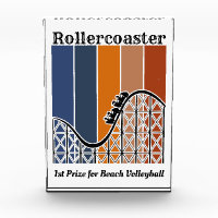 Sommerurlaub Reiten auf dem Rollercoaster Retro