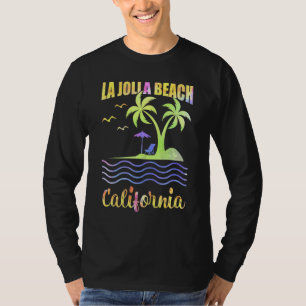 Sommerurlaub Retro Sunset California La Jolla B T-Shirt