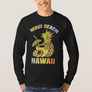 Sommerurlaub Retro Sunset Hawaii Maui Beach T-Shirt