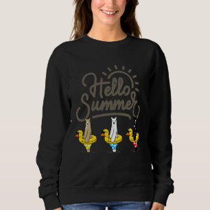 Sommerurlaub Spaß Männer Frauen Teens Kinder Junge Sweatshirt