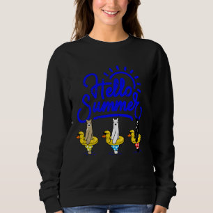 Sommerurlaub Spaß Männer Frauen Teens Kinder Junge Sweatshirt