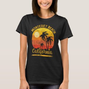 Sommerurlaub Vintage Sonnenuntergang Kalifornien M T-Shirt