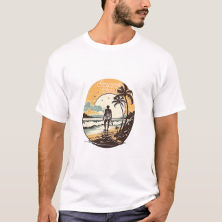 Sommerurlaub Vintager T - Shirt