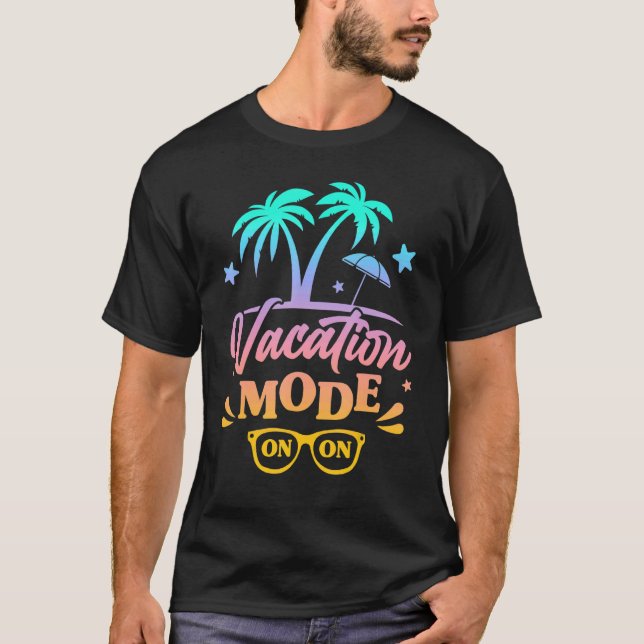 Sommerurlaubsmodus Niedlich für Damen T-Shirt (Vorderseite)