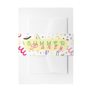 Sommervibe. Einladungsbanderole