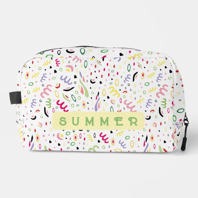 Sommervibe. Waschbeutel (Vorderseite)