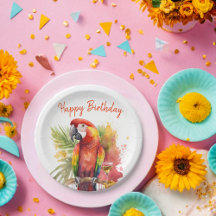 Sommervibes Parrot - Geburtstag
