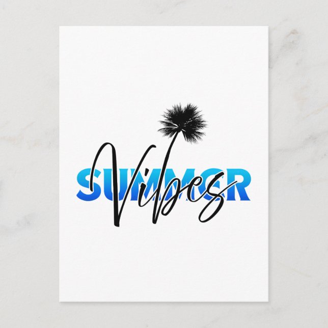 Sommervibes Postkarte (Vorderseite)