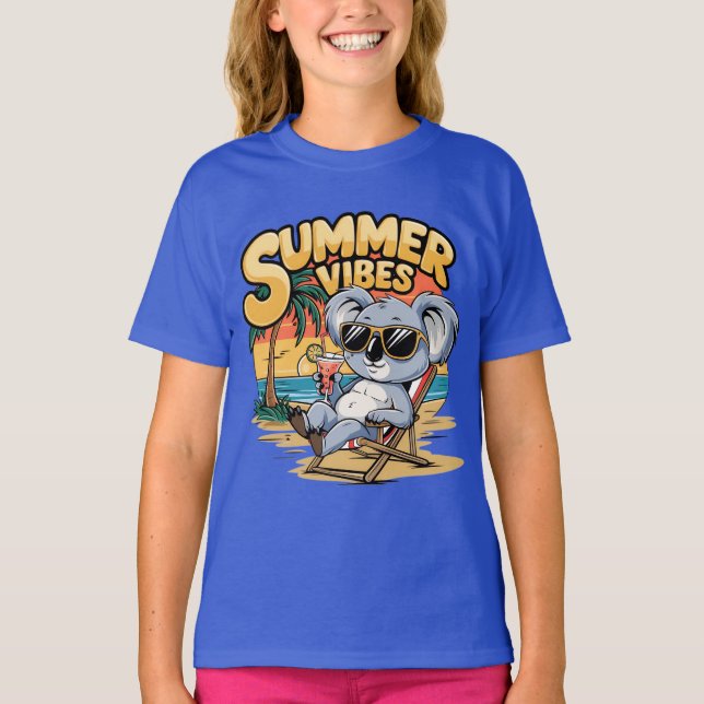 Sommervibes T-Shirt (Vorderseite)