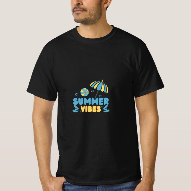 SOMMERVIBES T-Shirt (Vorderseite)