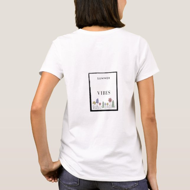 Sommervibes T-Shirt (Rückseite)