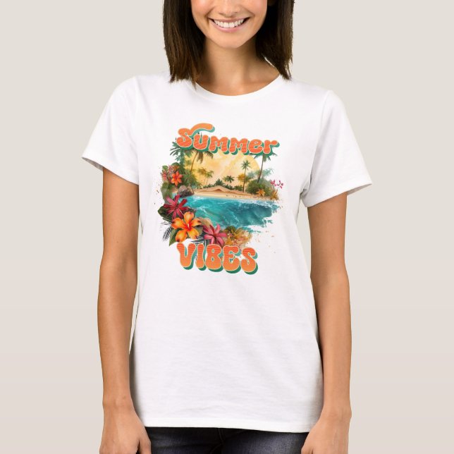 Sommervibes T-Shirt (Vorderseite)