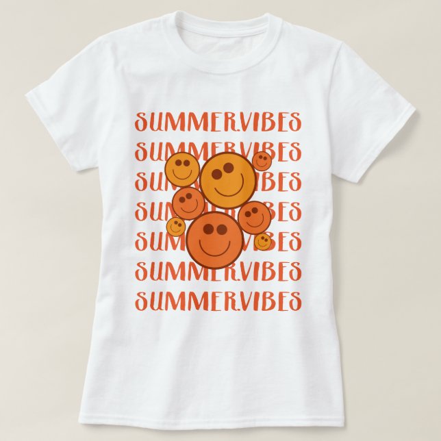Sommervibes T-Shirt (Design vorne)