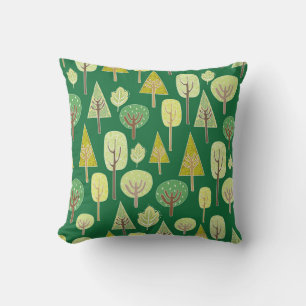 Sommerwald: Inspiriertes Design der Natur Kissen