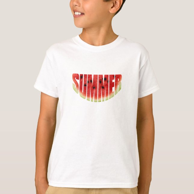 Sommerwassermelone T-Shirt (Vorderseite)
