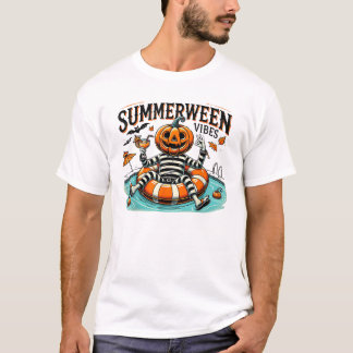 Sommerween-Stimmung Gruseliger Sommer T-Shirt