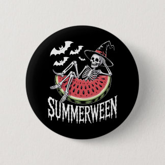 Sommerween Wassermelone Button