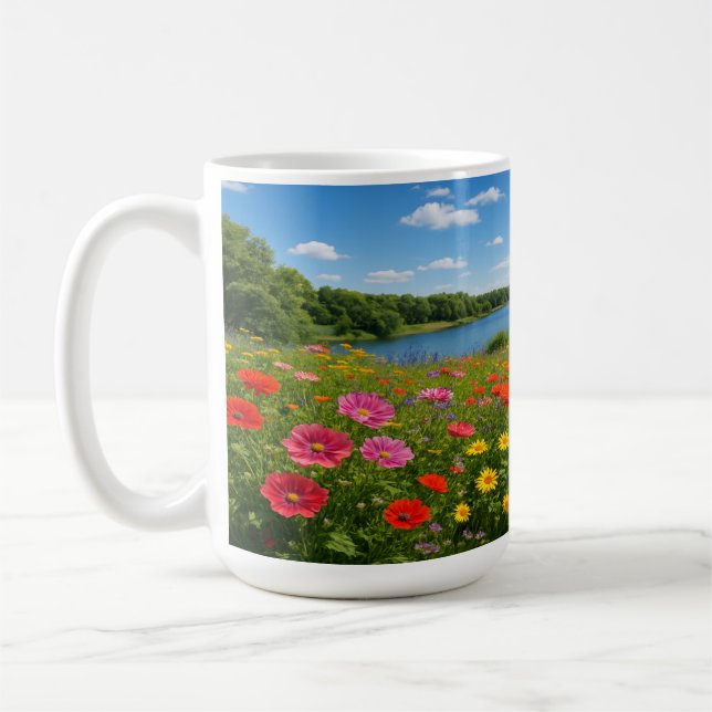 Sommerwiese Kaffeetasse (Links)