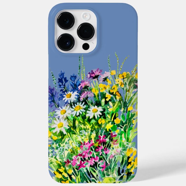 Sommerwiese, wilde Blume Case-Mate iPhone 14 Pro Max Hülle (Rückseite)